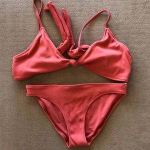 COPY - Dusty pink Aerie bikini new